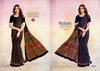 Star Crapes By Sushma Crepe Fabric Printed Sarees Online Wholesale